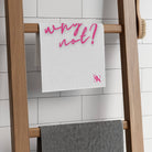 Why Not? Pink | Mix & Match Soft Fun-Flirty Lovers’ Towels