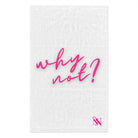 Why Not? Pink | Mix & Match Soft Fun-Flirty Lovers’ Towels