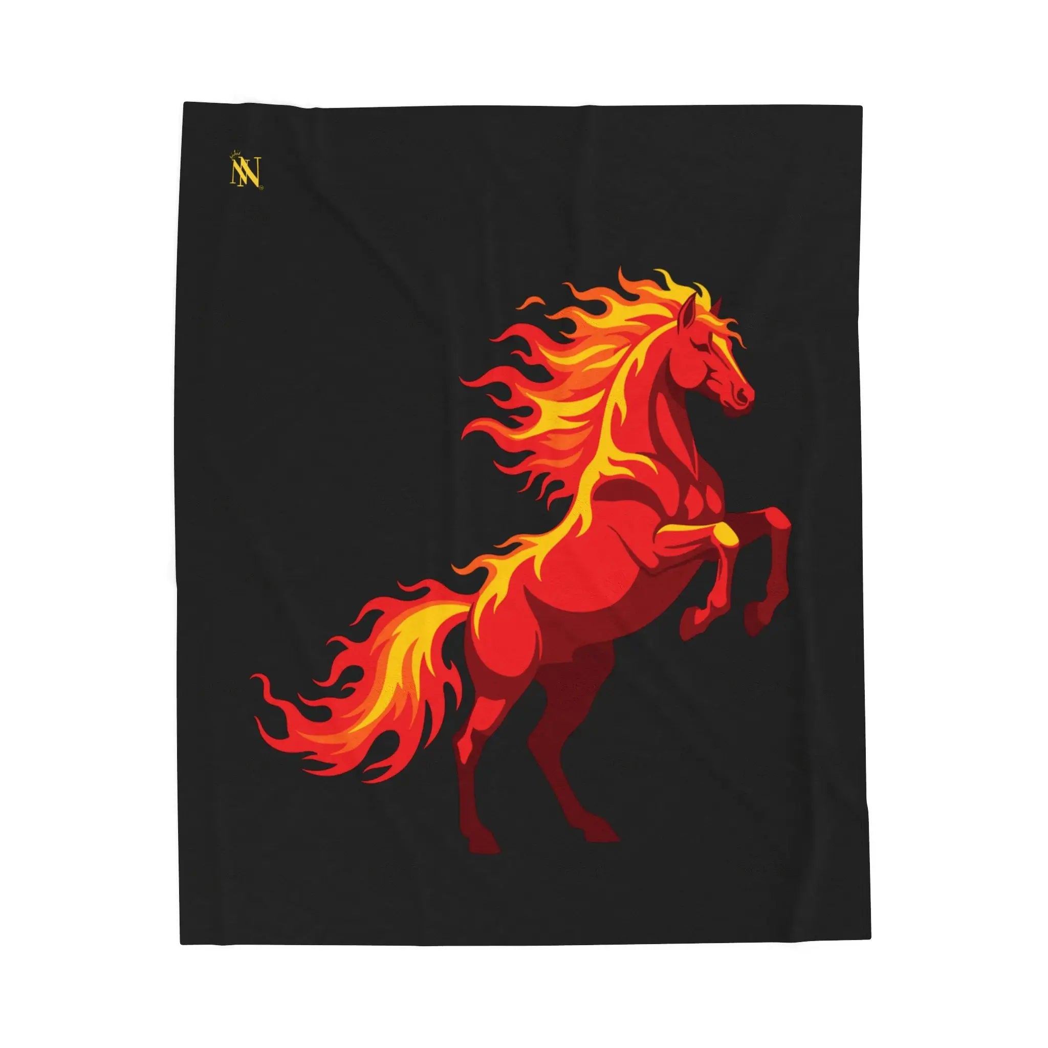Wildfire Horse | Mix & Match Soft Fun-Flirty Lovers’ Blankets