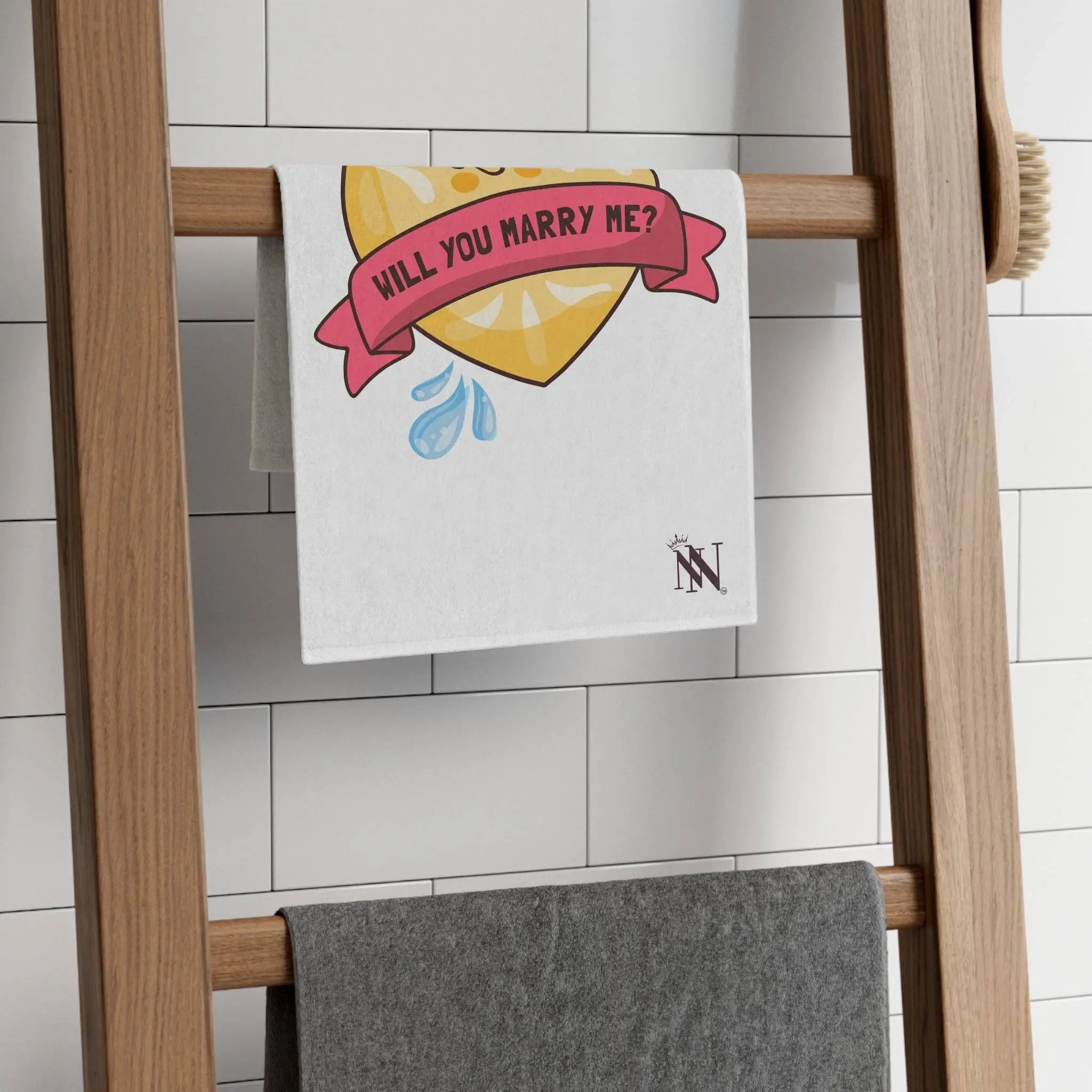 Will You Marry Me? | Mix & Match Soft Fun-Flirty Lovers’ Towels