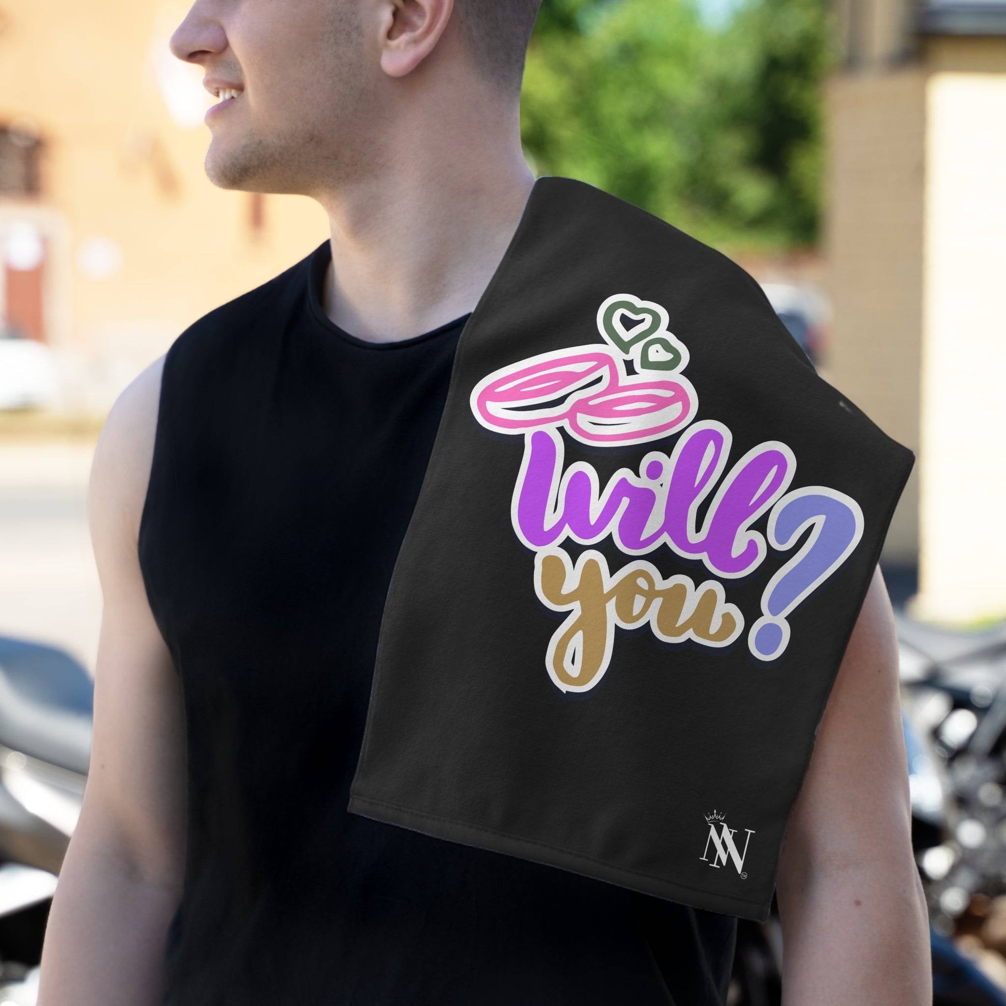 Will You? Proposal | Mix & Match Soft Fun-Flirty Lovers’ Towels