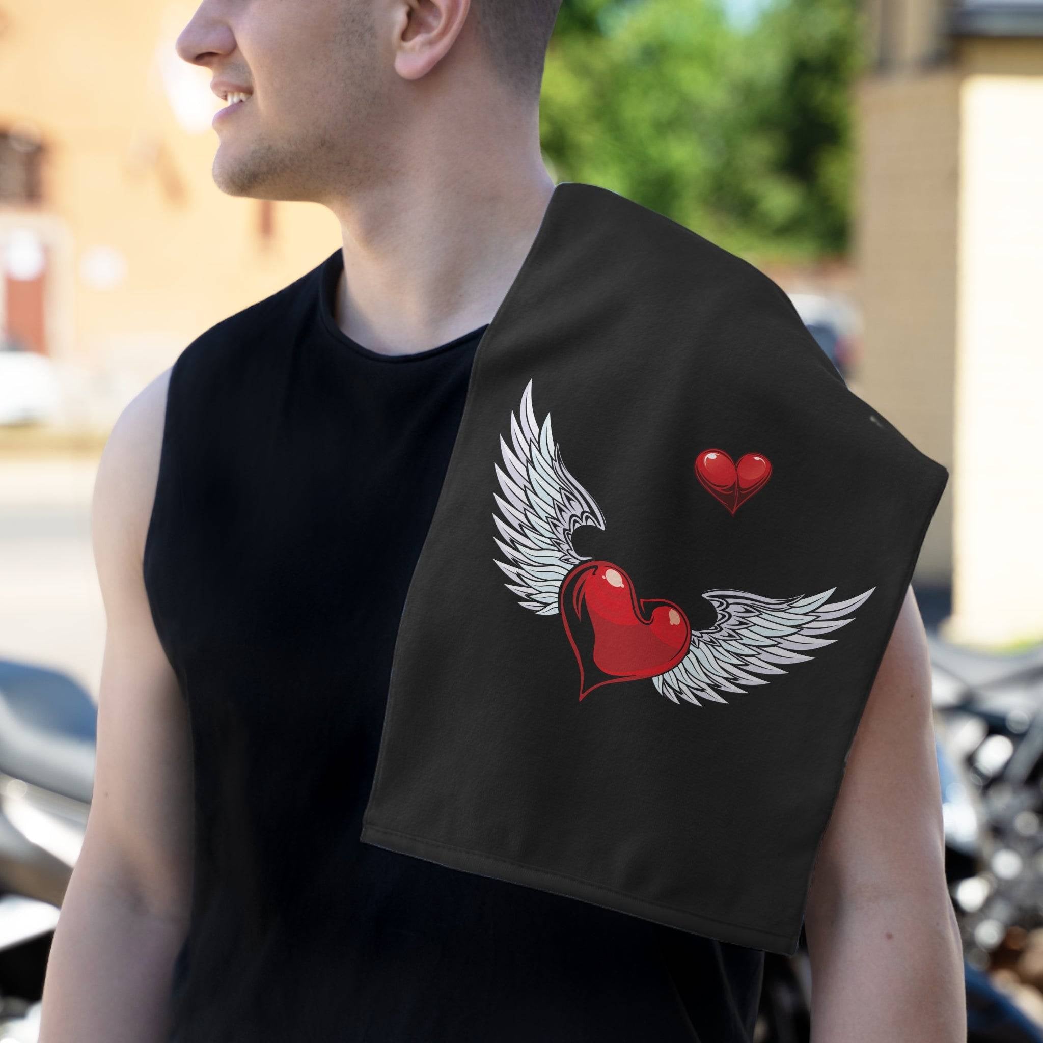 Wings of Love | Mix & Match Soft Fun-Flirty Lovers’ Towels