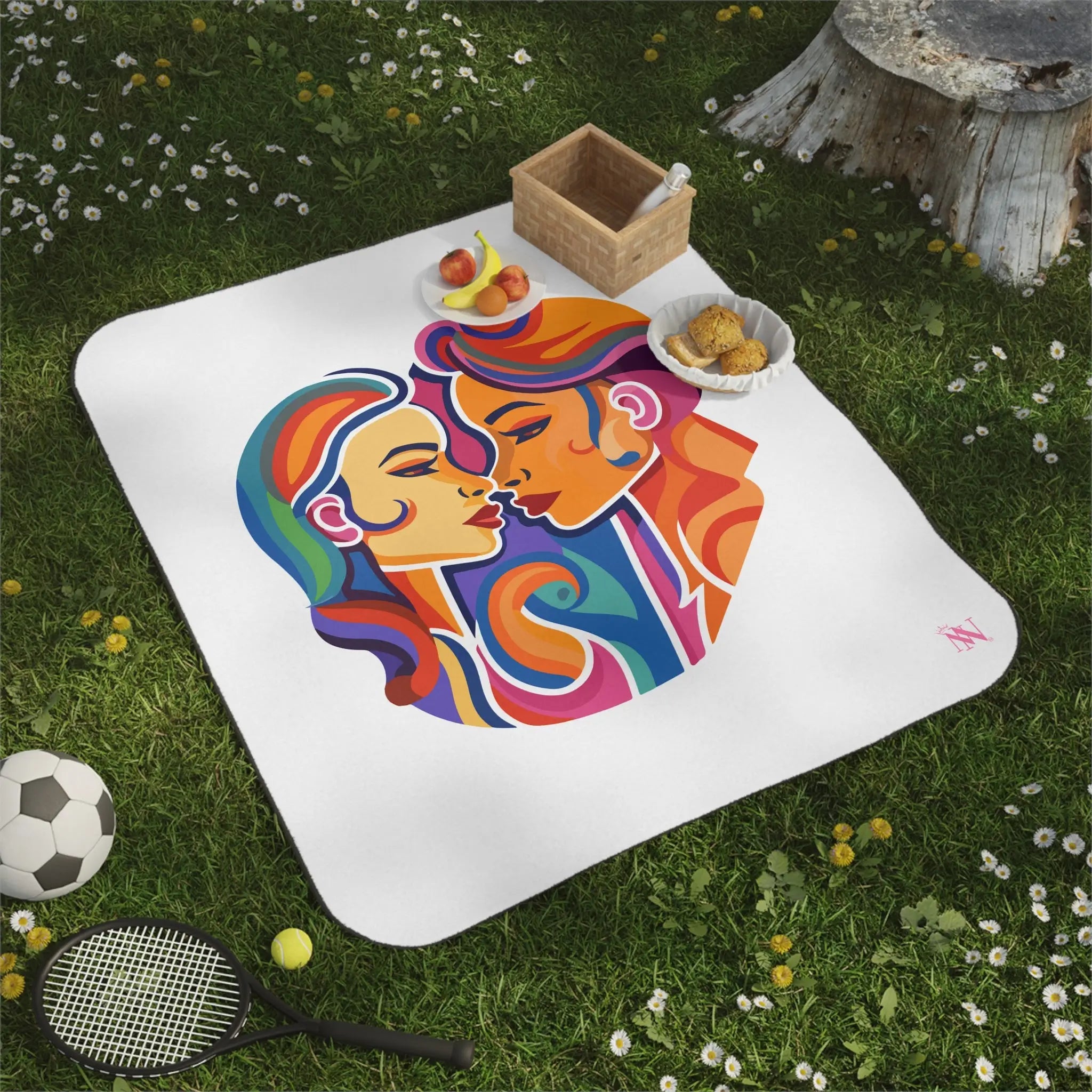 Woman to Woman | Mix Match Fun-Flirty Lovers’ Water-Resistant Blankets
