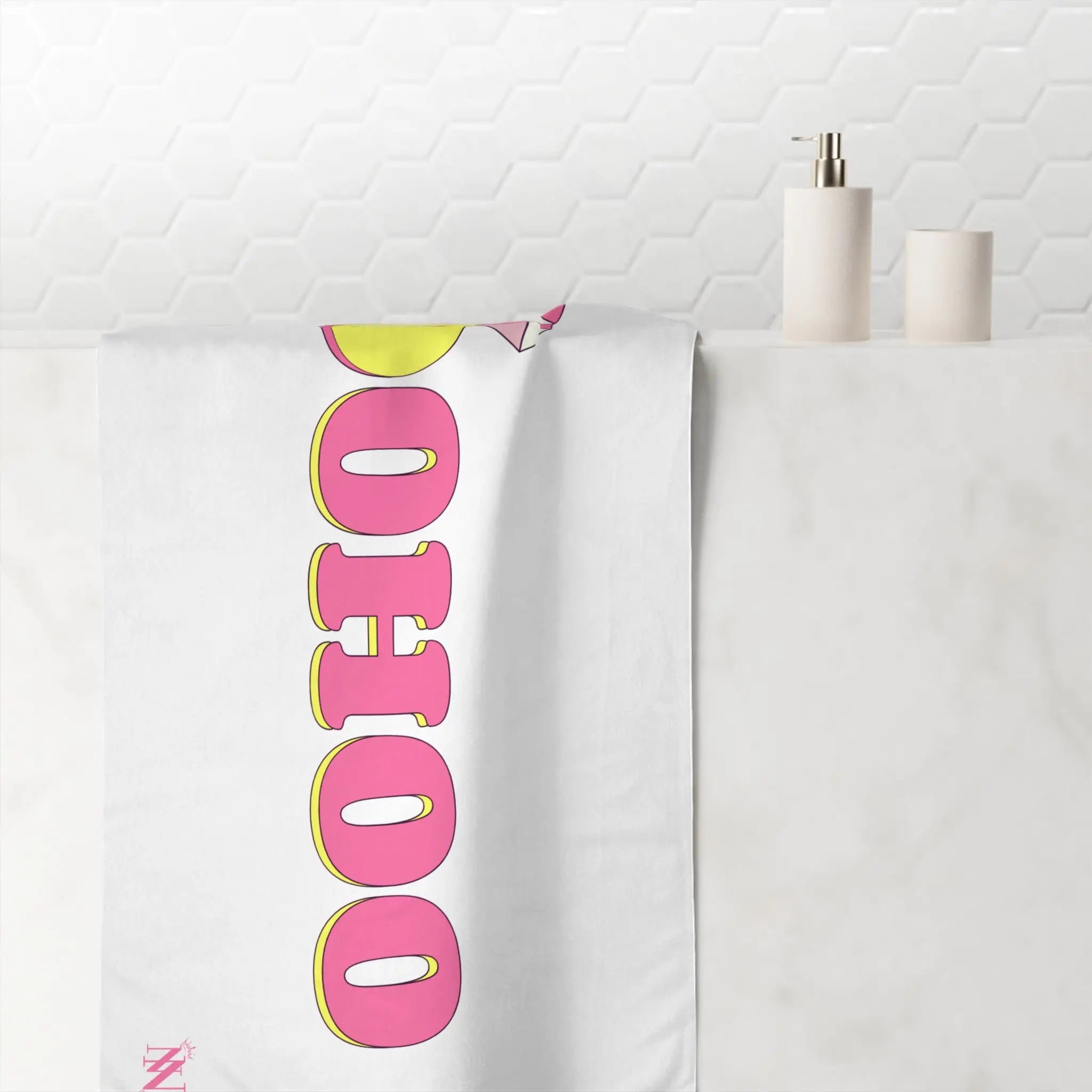 WooHoo Diamond Ring Bride | Mix & Match XL Fun-Flirty Lovers’ Towels