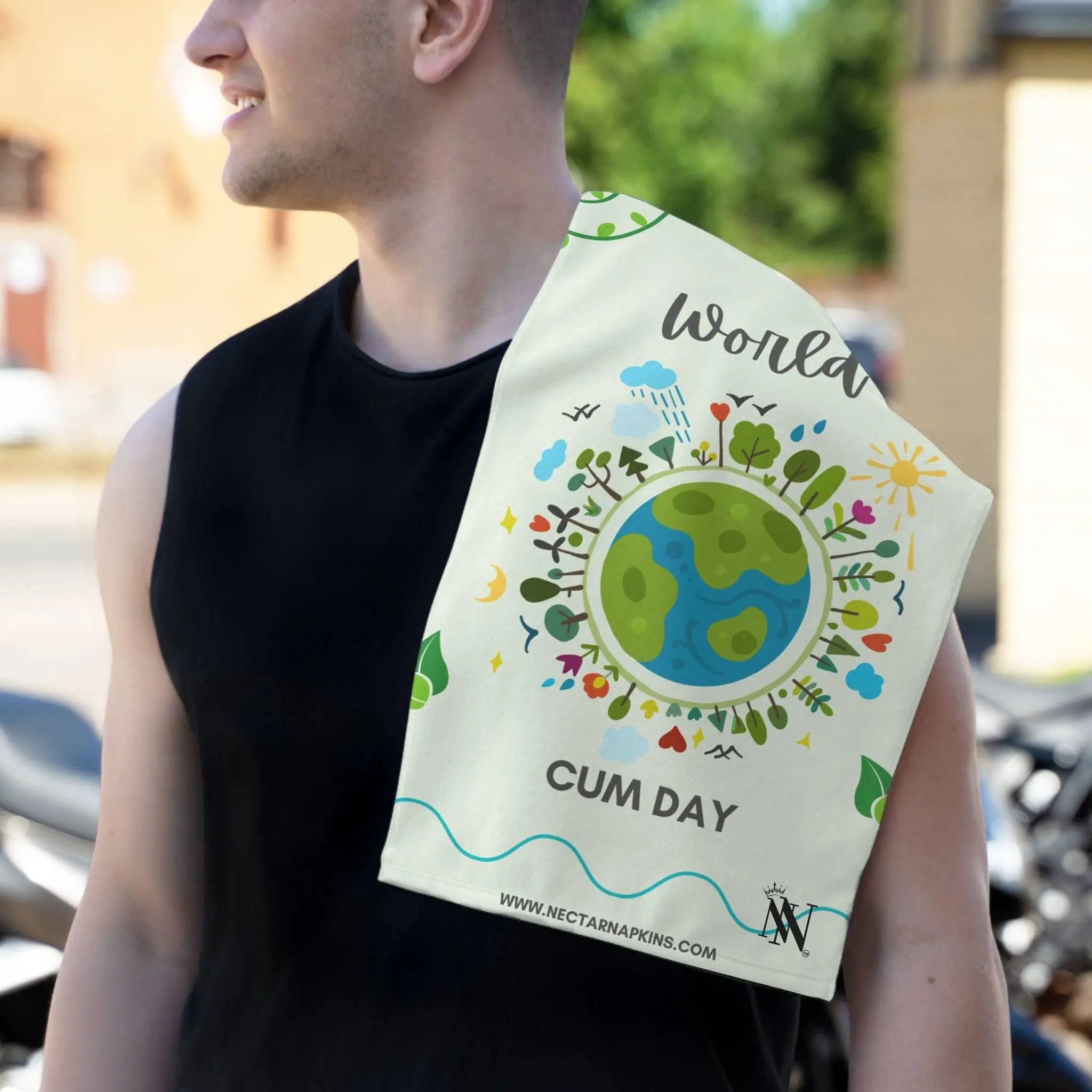 World Cum Day | Mix & Match Soft Fun-Flirty Lovers’ Towels
