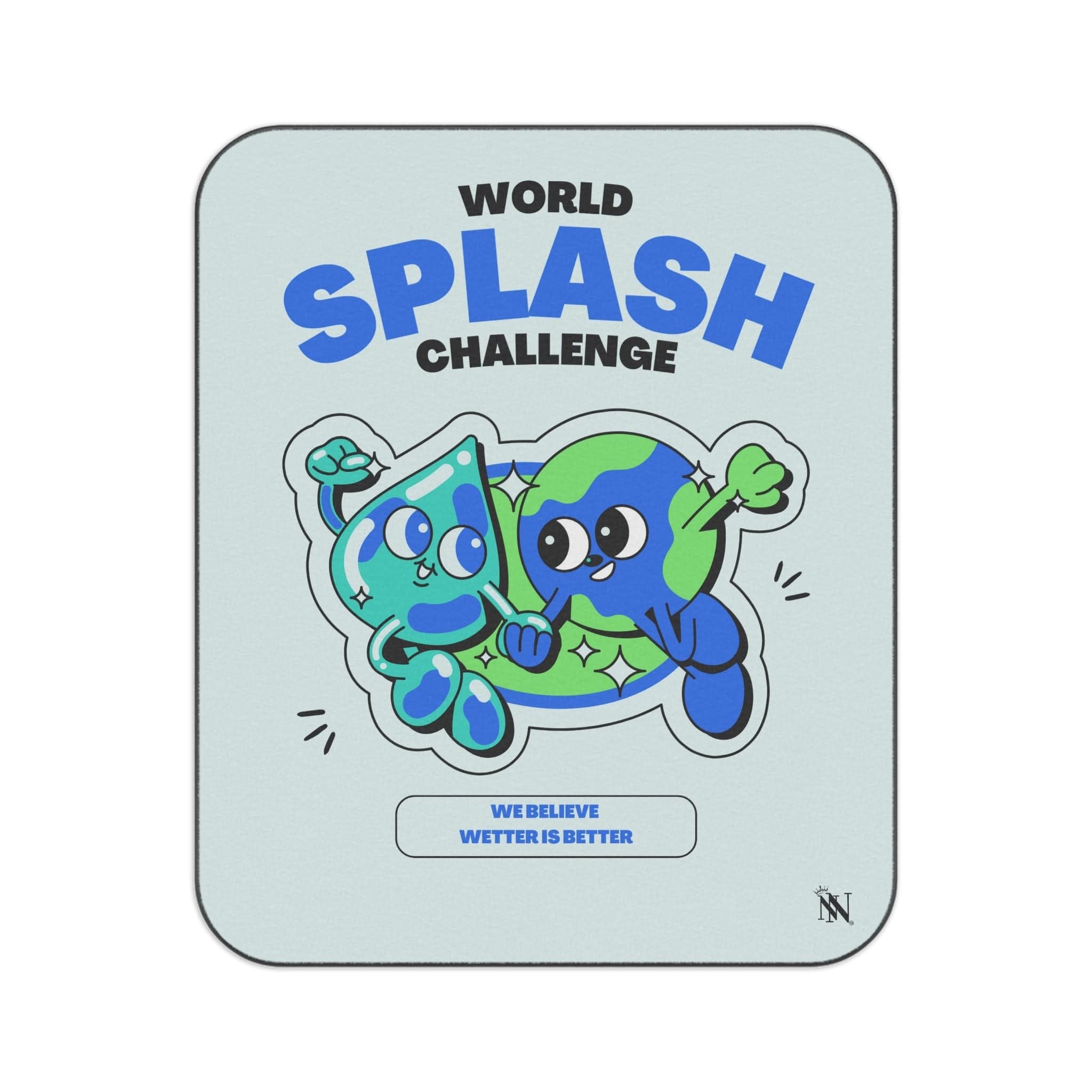 World Splash Challenge | Mix Match Fun-Flirty Lovers’ Water-Resistant Blankets