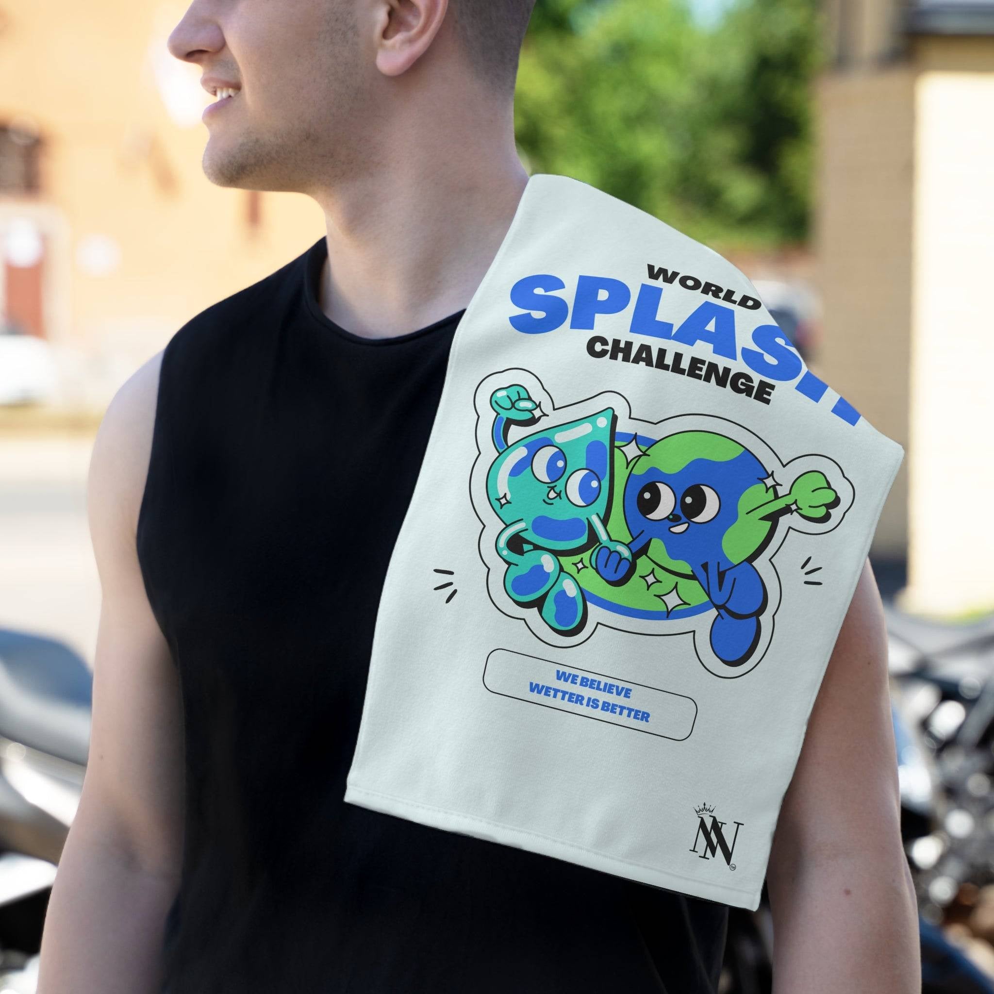 World Splash Challenge | Mix & Match Soft Fun-Flirty Lovers’ Towels