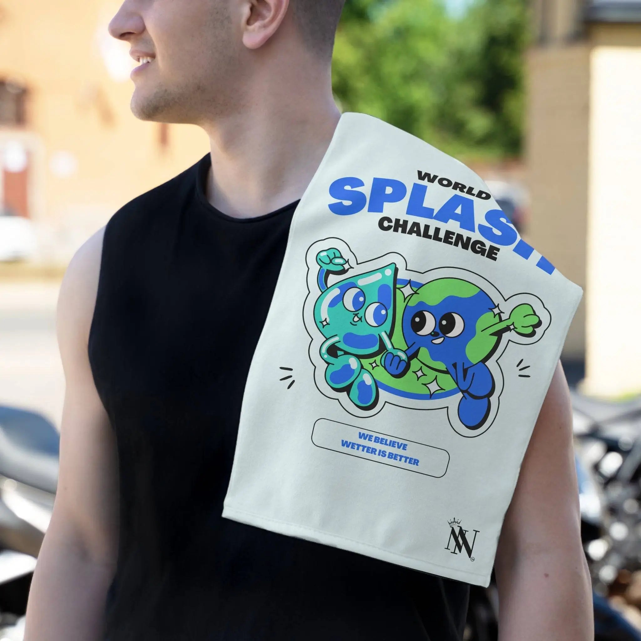 World Splash Challenge | Mix & Match Soft Fun-Flirty Lovers’ Towels