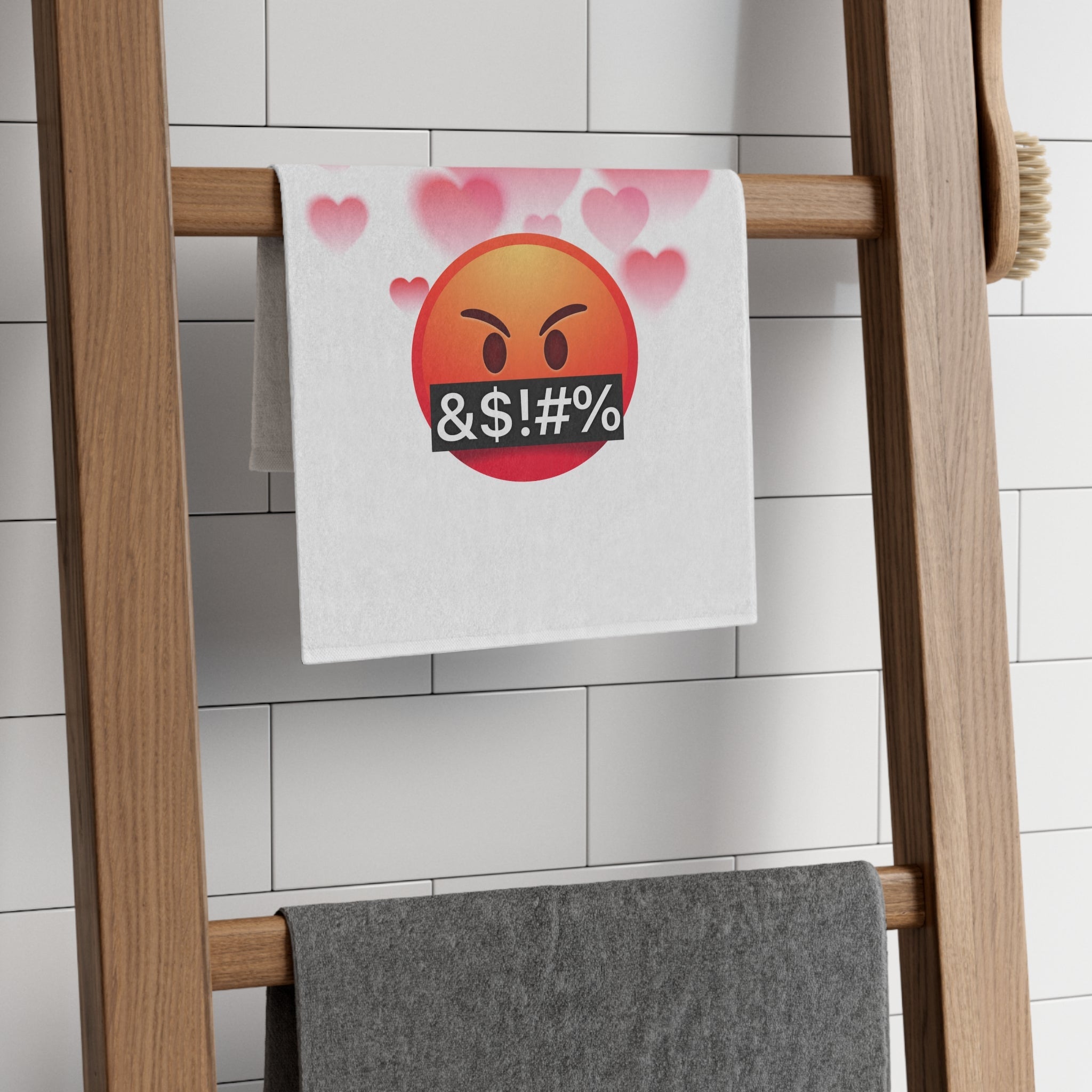 WTF? Love Emoji | Mix & Match Soft Fun-Flirty Lovers’ Towels