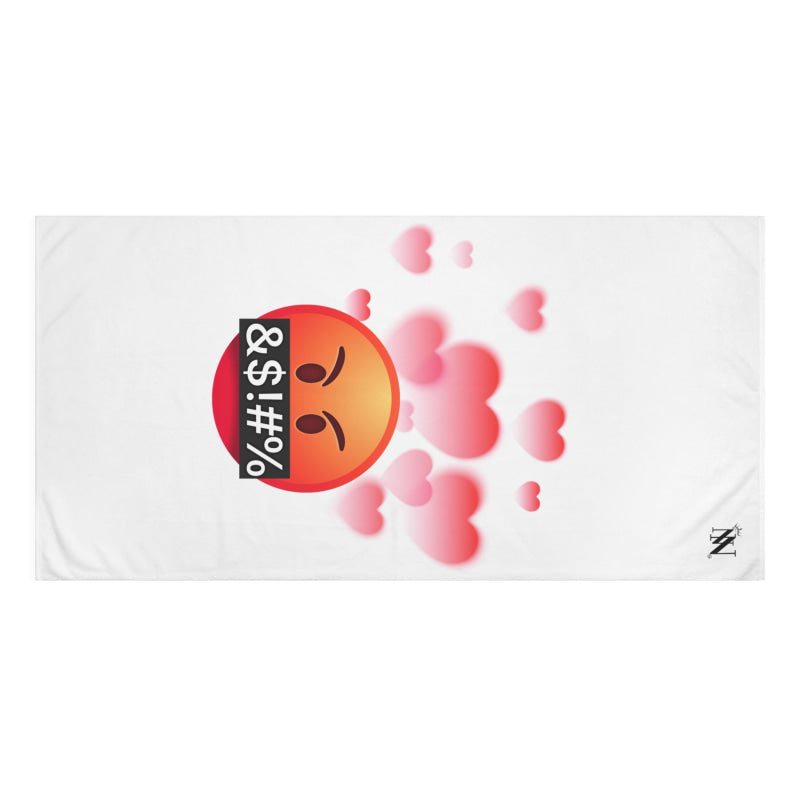 WTF? Love Emoji | Mix & Match XL Fun-Flirty Lovers’ Towels