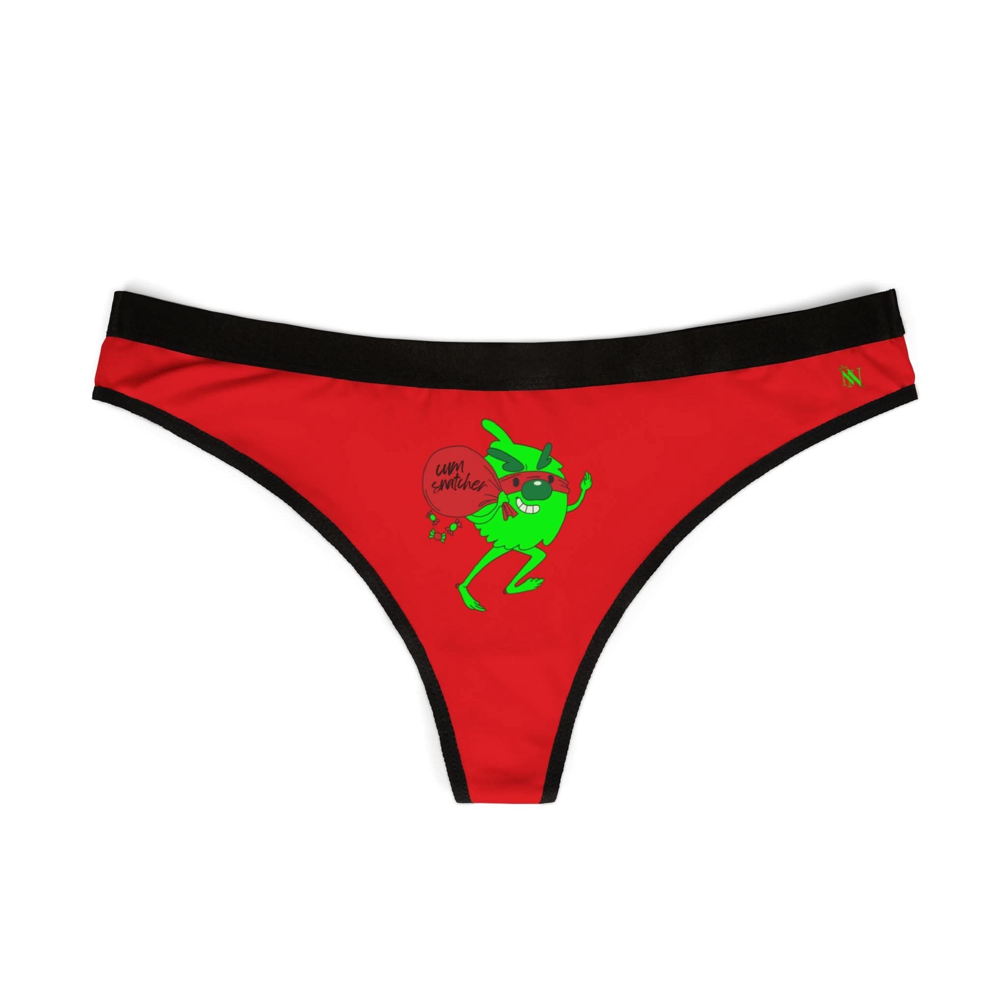 Xmas Cum Snatcher | Mix & Match Women’s Fun-Flirty Lovers’ Thongs