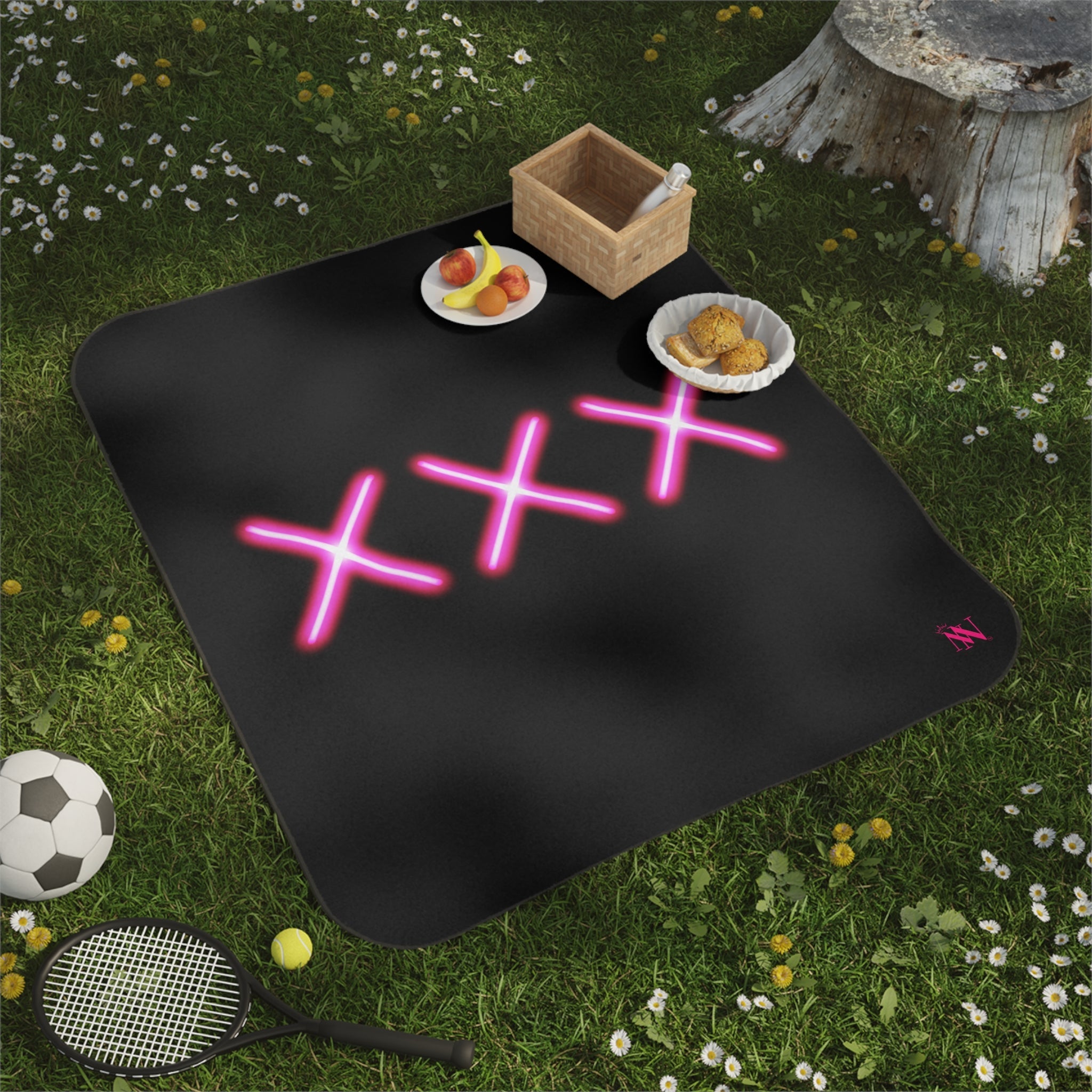 XXX Triple X | Mix Match Fun-Flirty Lovers’ Water-Resistant Blankets