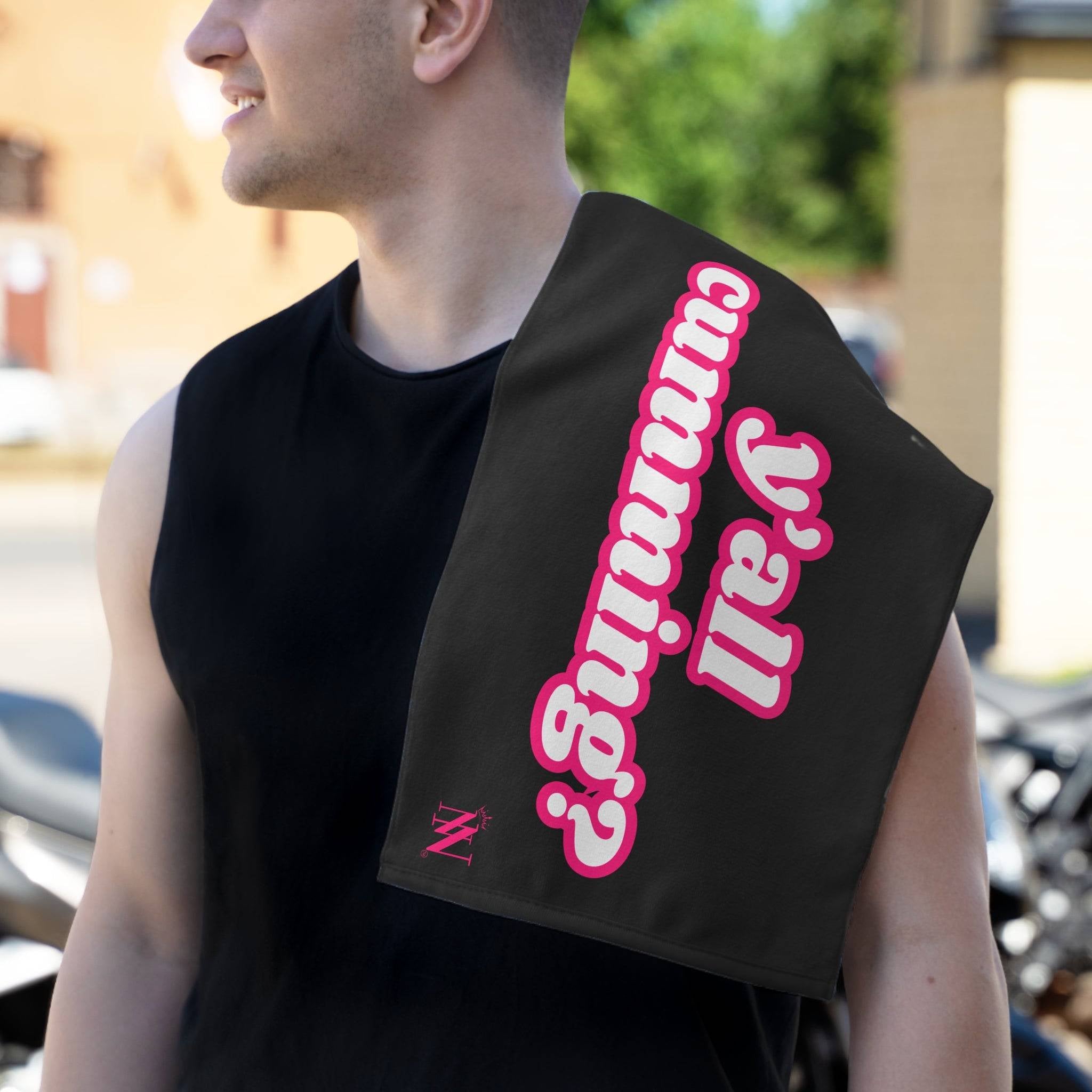 Y’all Cumming? | Mix & Match Soft Fun-Flirty Lovers’ Towels