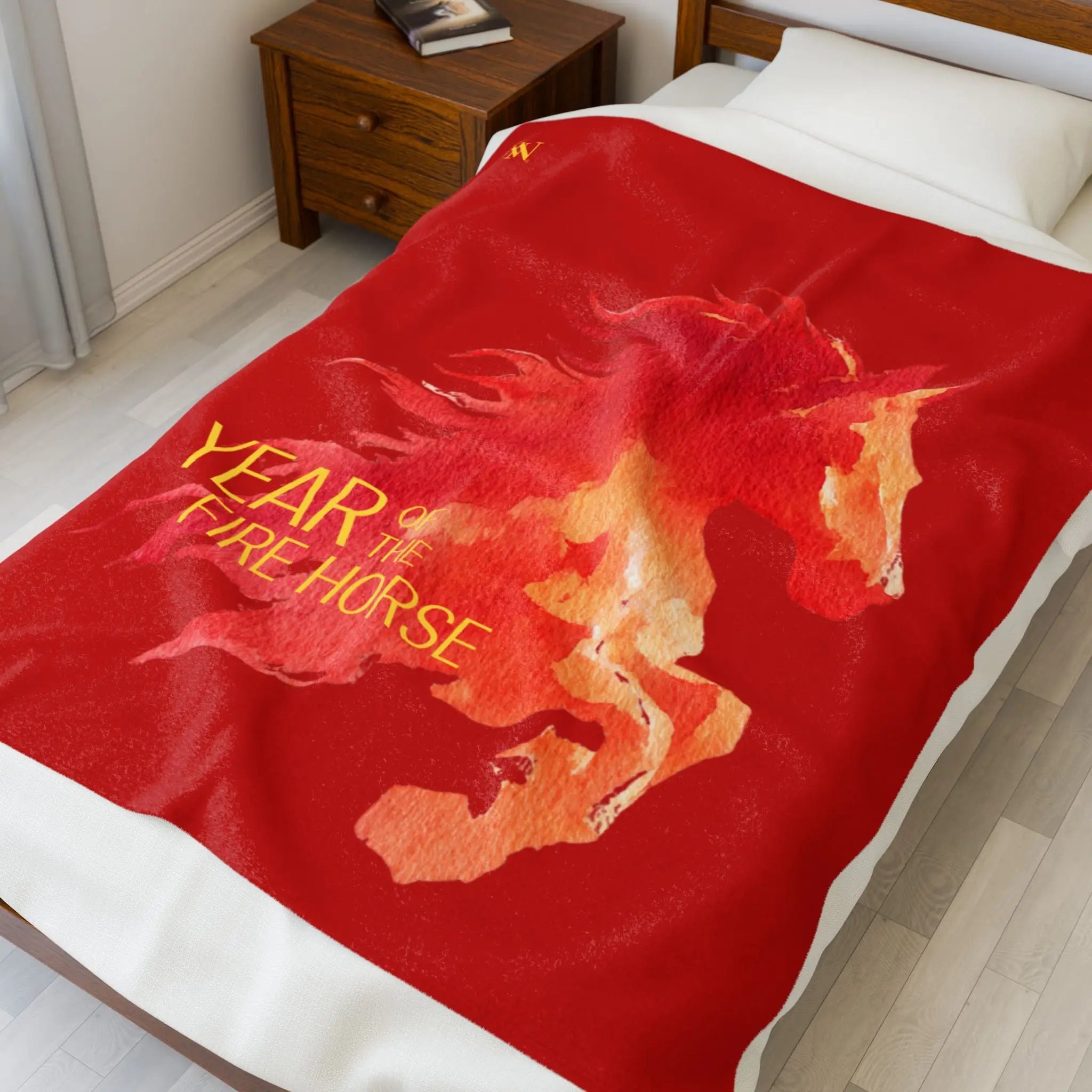 Year of the Fire Horse | Mix & Match Soft Fun-Flirty Lovers’ Blankets