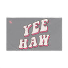 Yee Haw Cowboy Light Grey | Mix & Match Original Fun-Flirty Lovers’ Towels