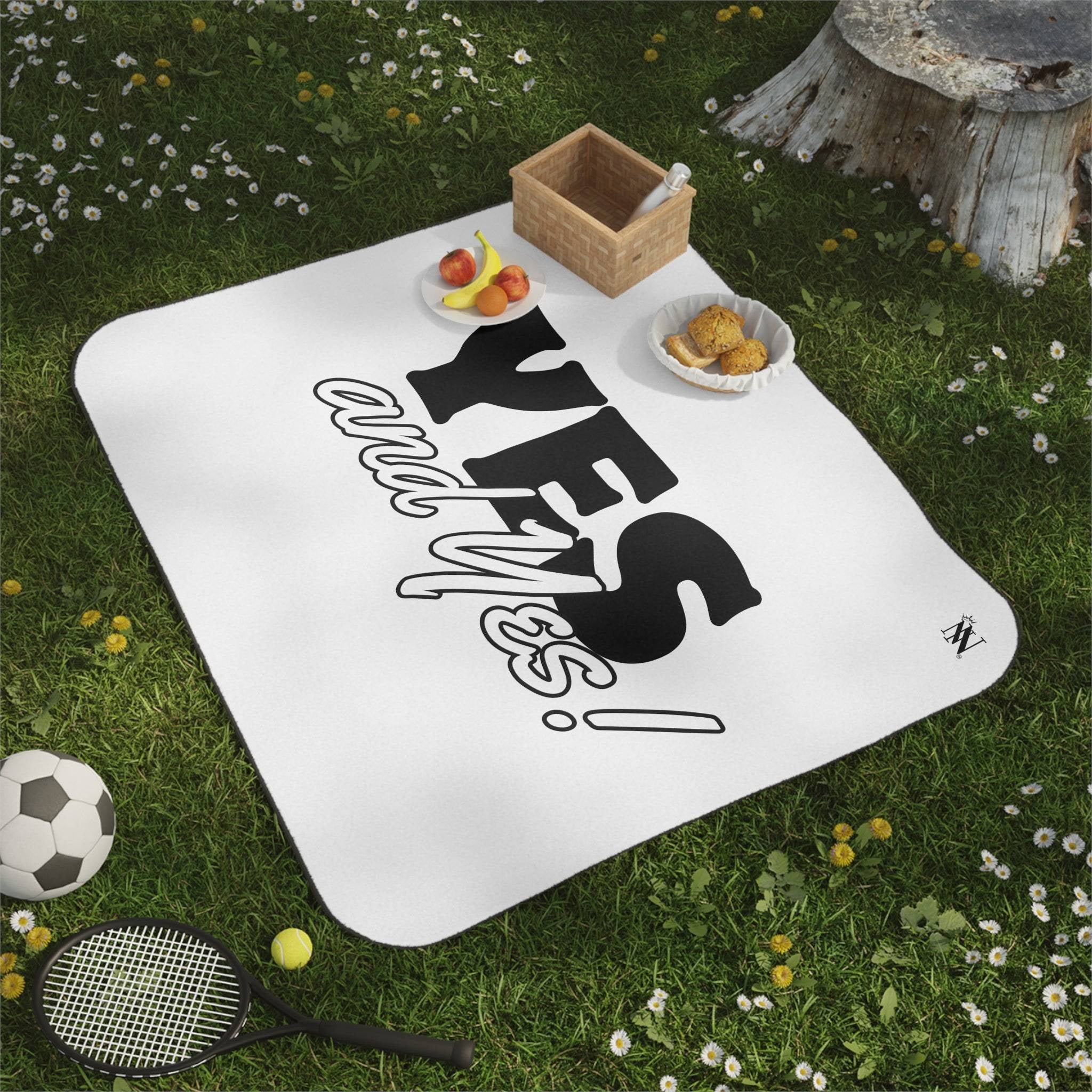 Yes and Yes! | Mix Match Fun-Flirty Lovers’ Water-Resistant Blankets