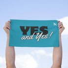 Yes and Yes! Teal Mix & Match Soft Sex Towels | Naughty Lovers’ Gifts