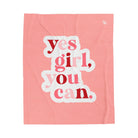 Yes Girl You Can | Mix & Match Fun-Flirty Lovers’ Blankets