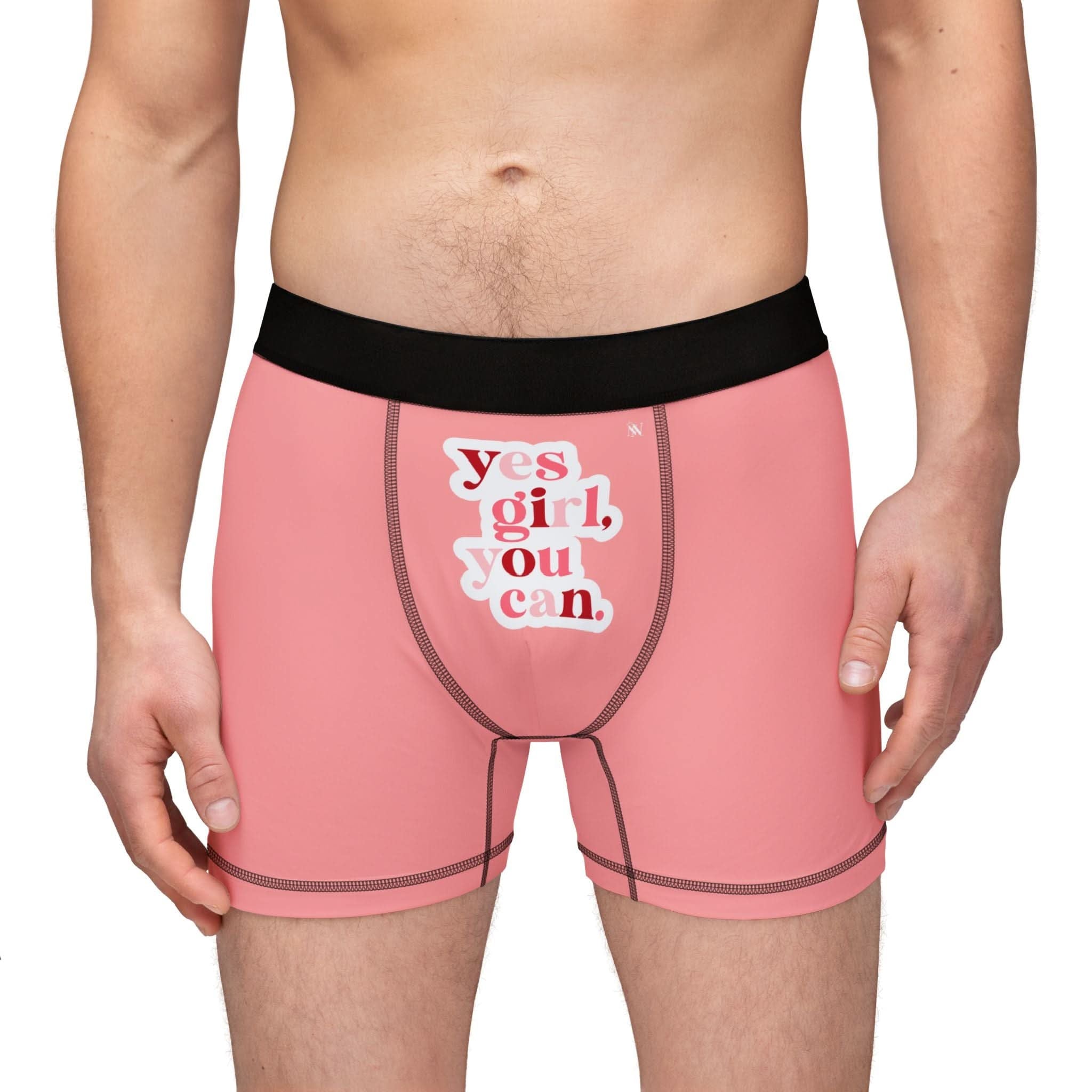 Yes Girl You Can | Mix & Match Fun-Flirty Lovers’ Boxer Briefs