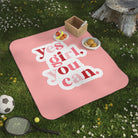 Yes Girl You Can | Mix Match Fun-Flirty Lovers’ Water-Resistant Blankets