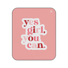 Yes Girl You Can | Mix Match Fun-Flirty Lovers’ Water-Resistant Blankets