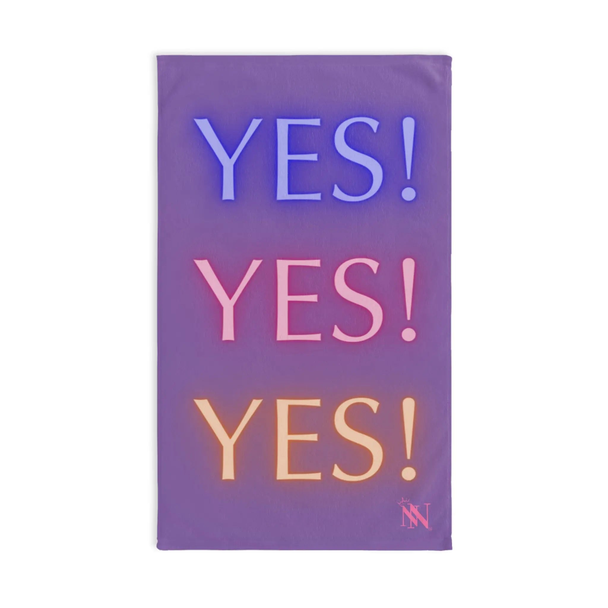 Yes! Yes! Yes! Lavendar | Mix & Match Original Fun-Flirty Lovers’ Towels