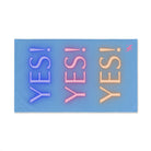 Yes! Yes! Yes! Light Blue | Mix & Match Original Fun-Flirty Lovers’ Towels