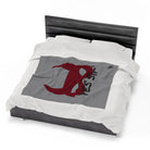 Yes Sir’ Grey | Mix & Match Soft Fun-Flirty Lovers’ Blankets