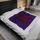 Yes Sir’ Purple | Mix & Match Soft Fun-Flirty Lovers’ Blankets