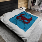 Yes Sir’ Teal | Mix & Match Soft Fun-Flirty Lovers’ Blankets
