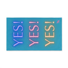 Yes! Yes! Yes! Turquoise | Mix & Match Original Fun-Flirty Lovers’ Towels