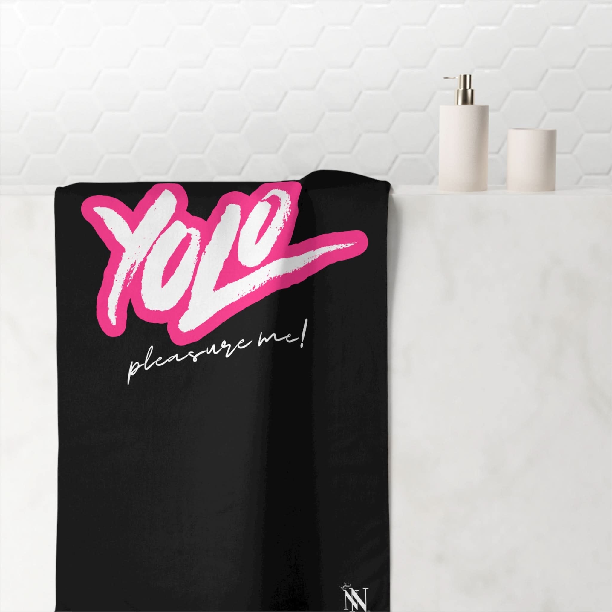 YOLO Pleasure Me! | Mix & Match Naughty XL Fun-Flirty Lovers’ Towels