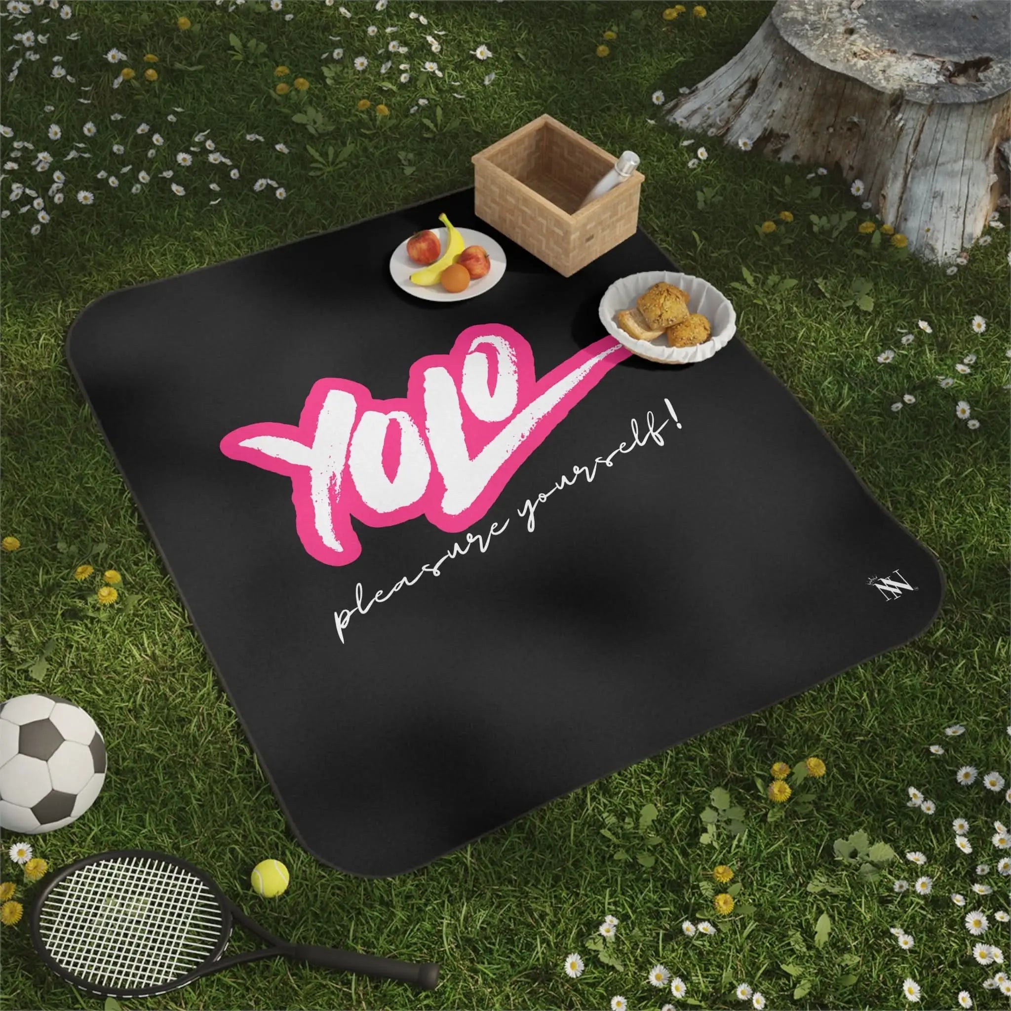 YOLO Pleasure Yourself! | Mix Match Fun-Flirty Lovers’ Water-Resistant Blankets