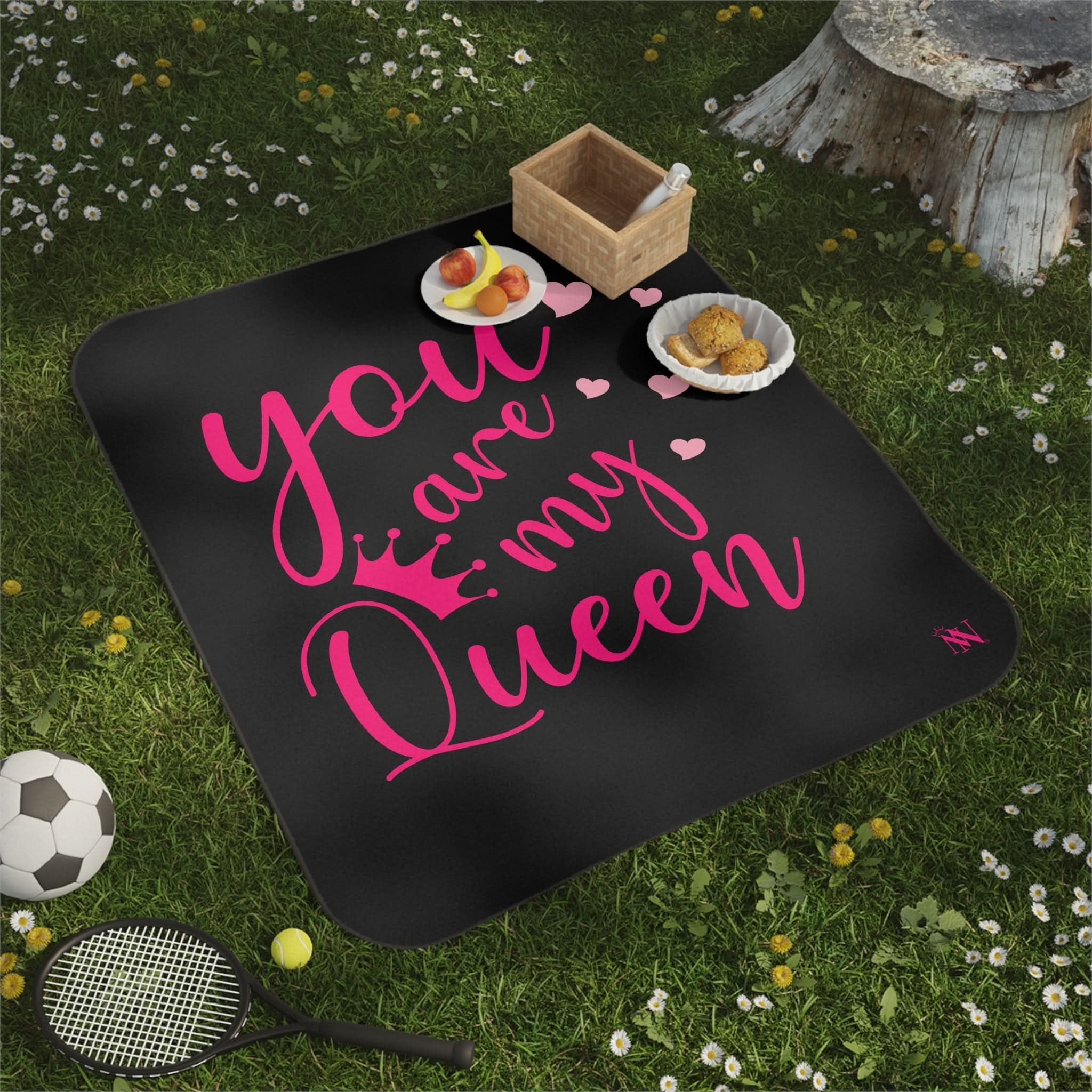 You Are My Queen | Mix Match Fun-Flirty Lovers’ Water-Resistant Blankets
