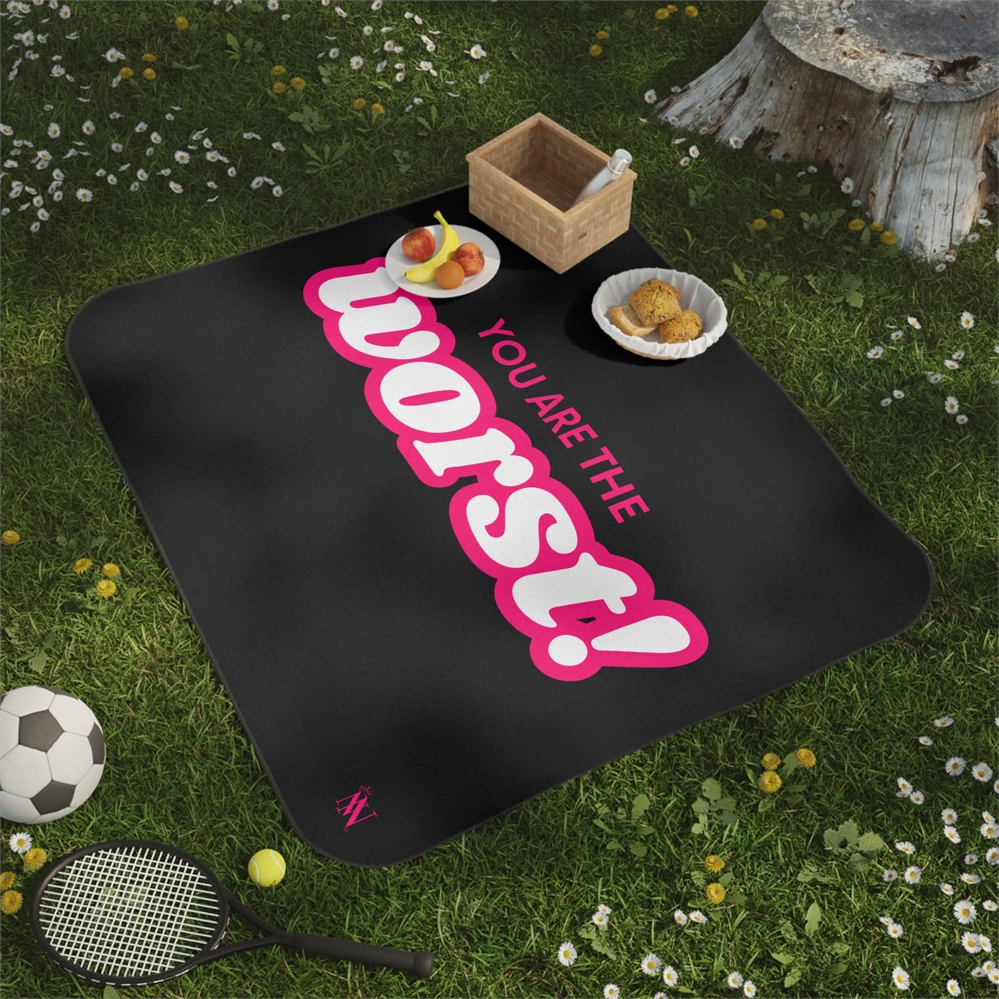You Are the Worst | Mix Match Fun-Flirty Lovers’ Water-Resistant Blankets