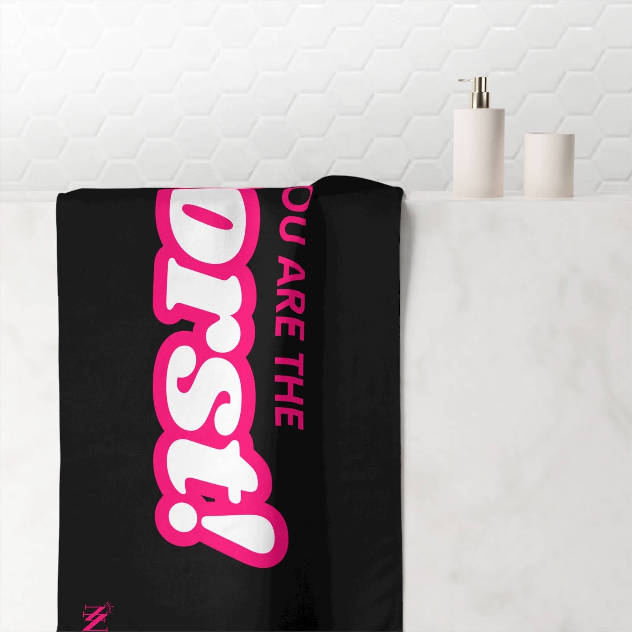 You Are the Worst! | Mix & Match Naughty XL Fun-Flirty Lovers’ Towels