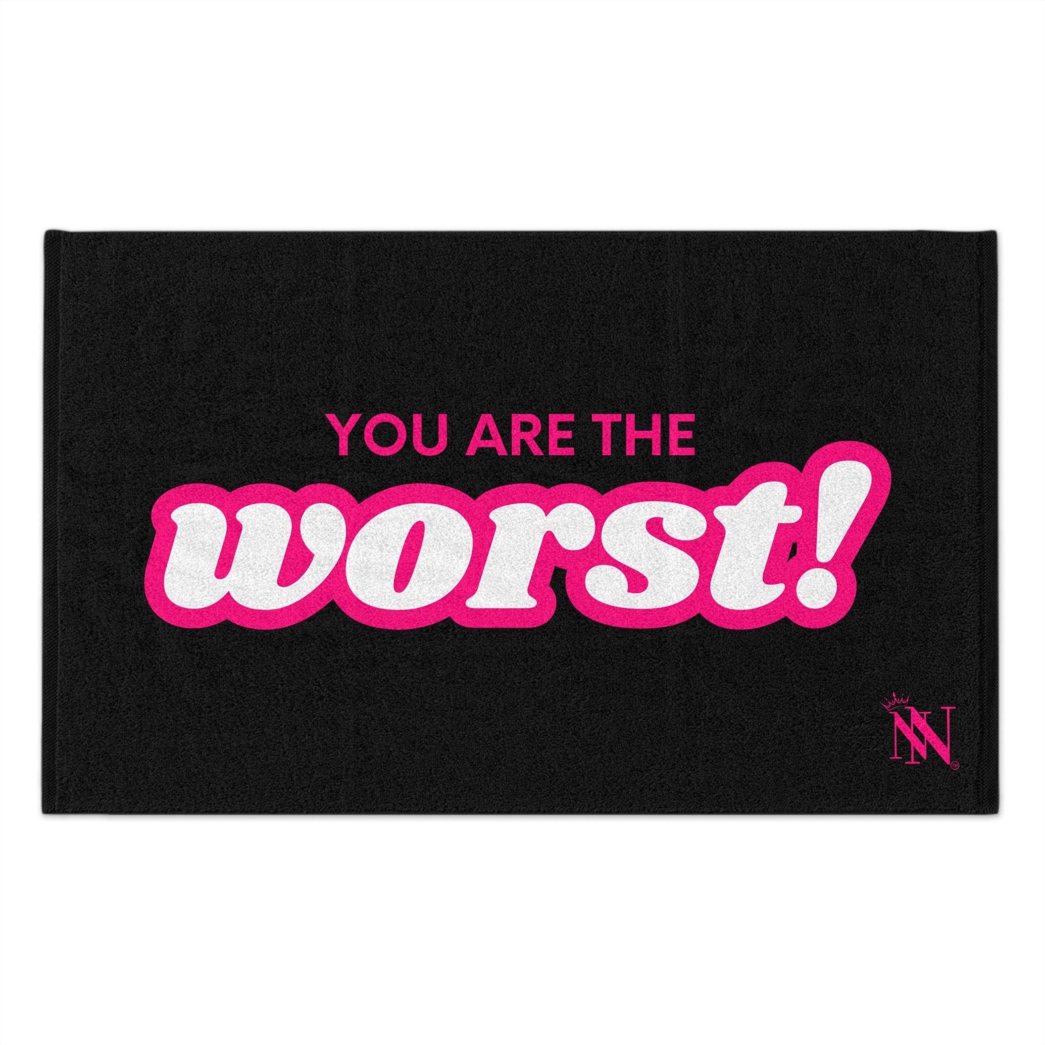 You Are the Worst! | Mix & Match Soft Fun-Flirty Lovers’ Towels