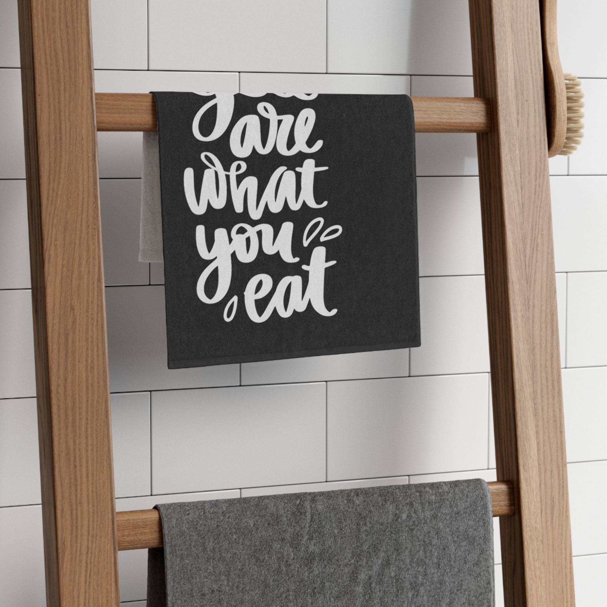 You are What You Eat | Mix & Match Soft Fun-Flirty Lovers’ Towels
