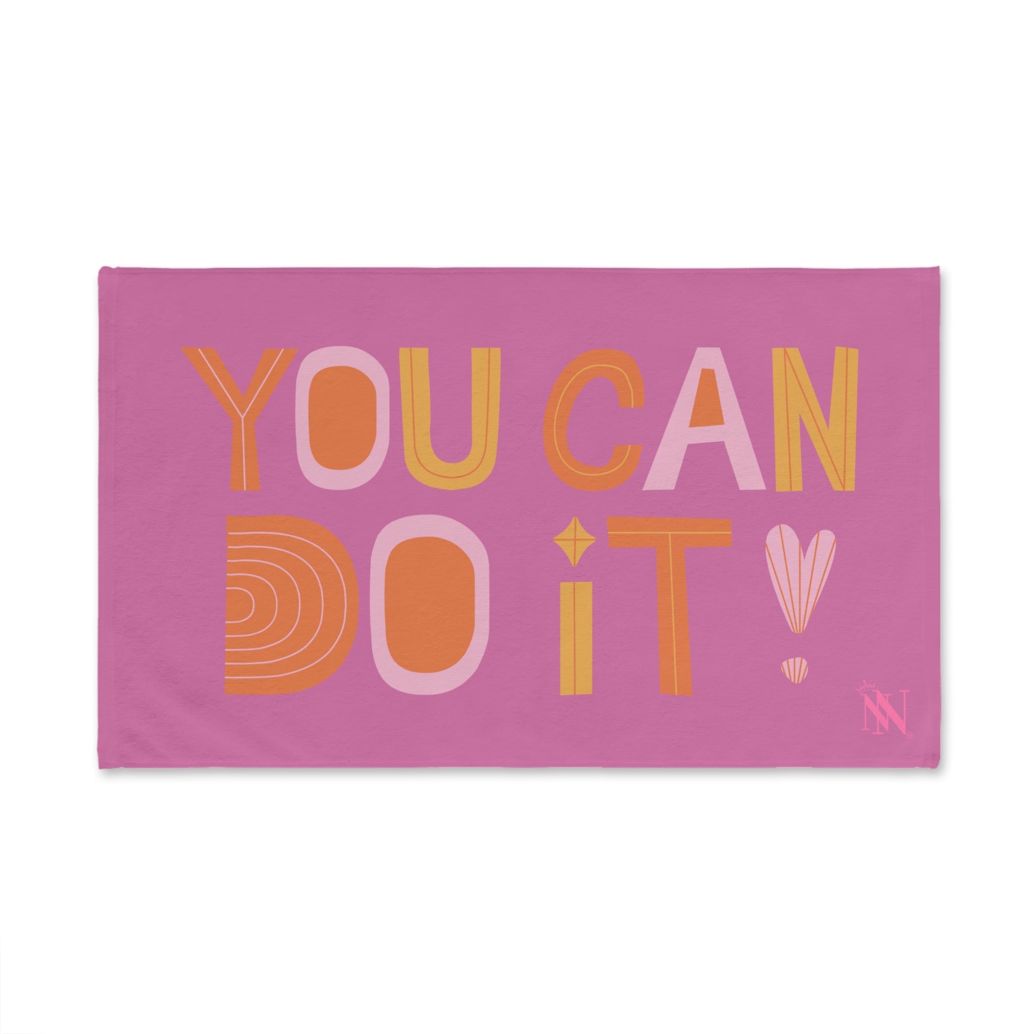 You Can Do It Boho Soft Pink | Mix & Match Original Fun-Flirty Lovers’ Towels