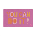 You Can Do It Boho Soft Pink | Mix & Match Original Fun-Flirty Lovers’ Towels