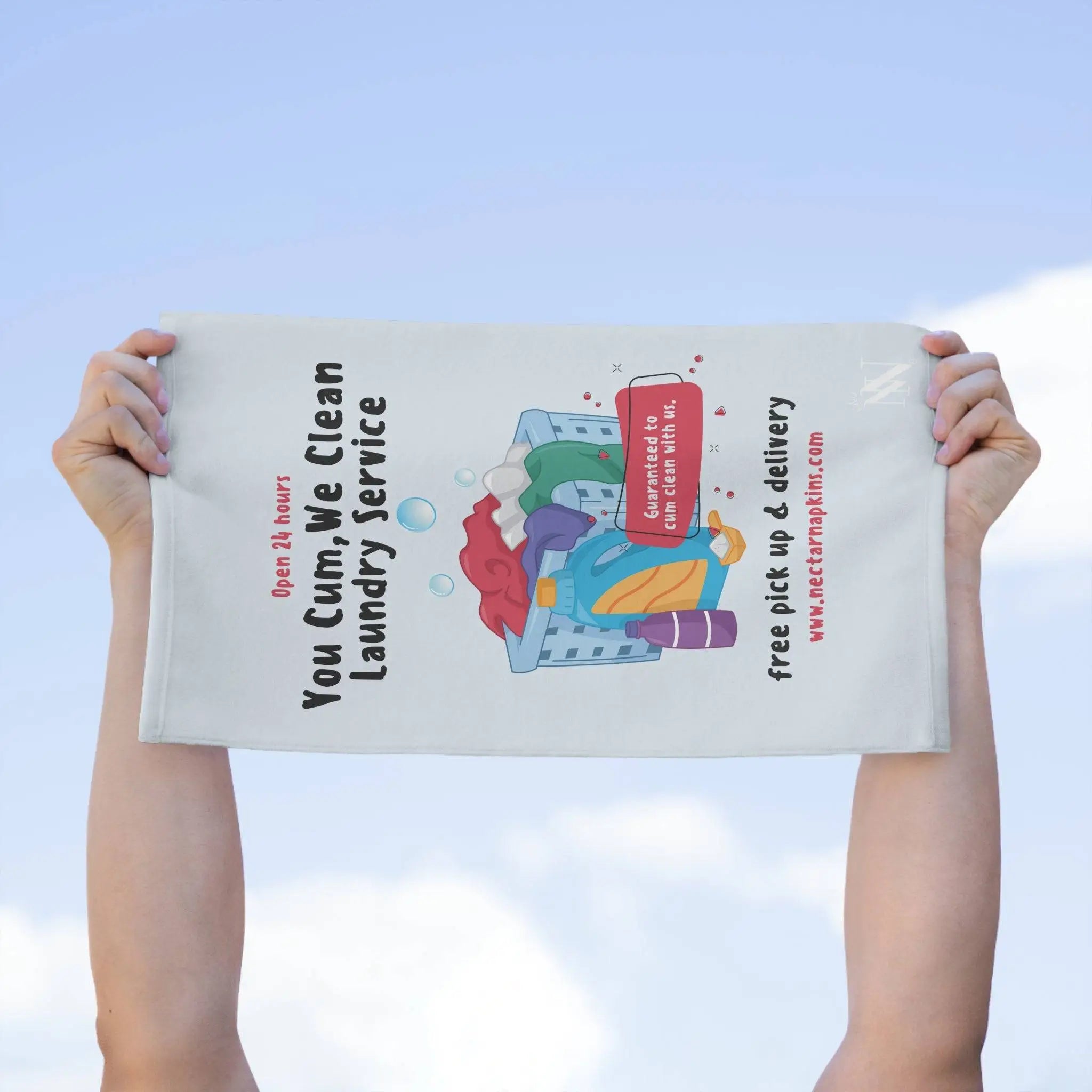 You Cum We Clean | Mix & Match Soft Fun-Flirty Lovers’ Towels