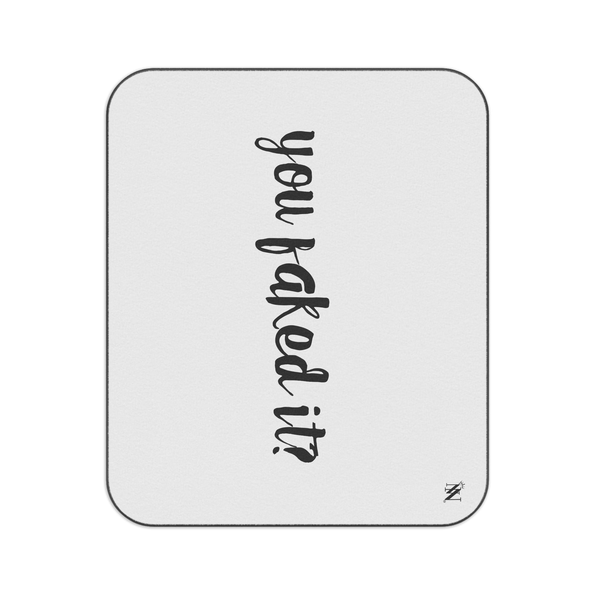 You Faked It? | Mix Match Fun-Flirty Lovers’ Water-Resistant Blankets