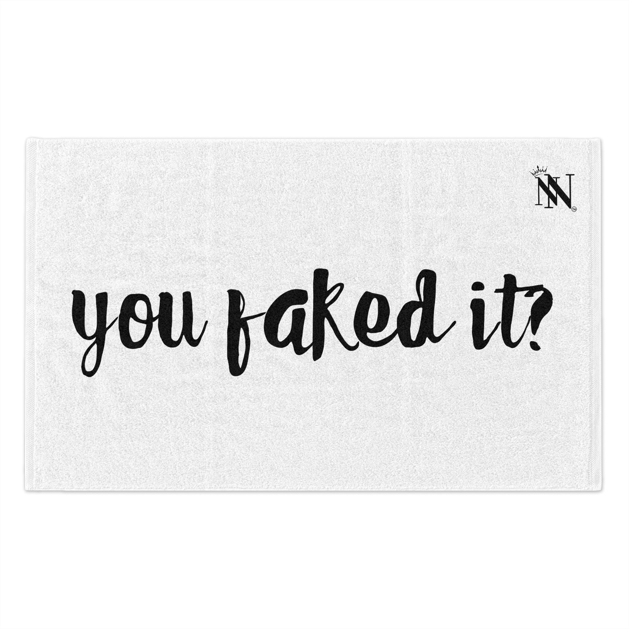 You Faked It? | Mix & Match Soft Fun-Flirty Lovers’ Towels