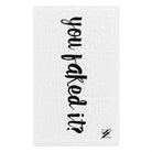 You Faked It? | Mix & Match Soft Fun-Flirty Lovers’ Towels