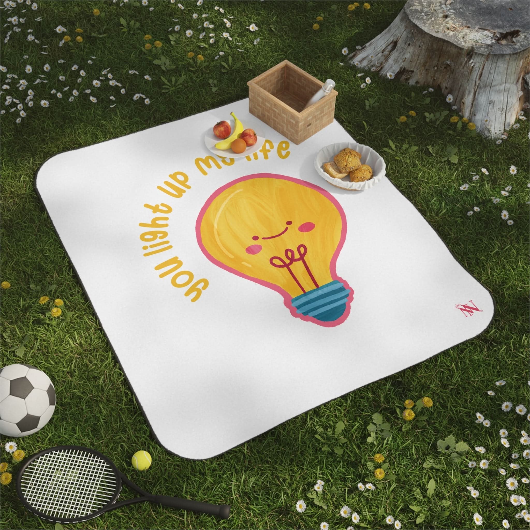 You Light Up My Life | Mix Match Fun-Flirty Lovers’ Water-Resistant Blankets