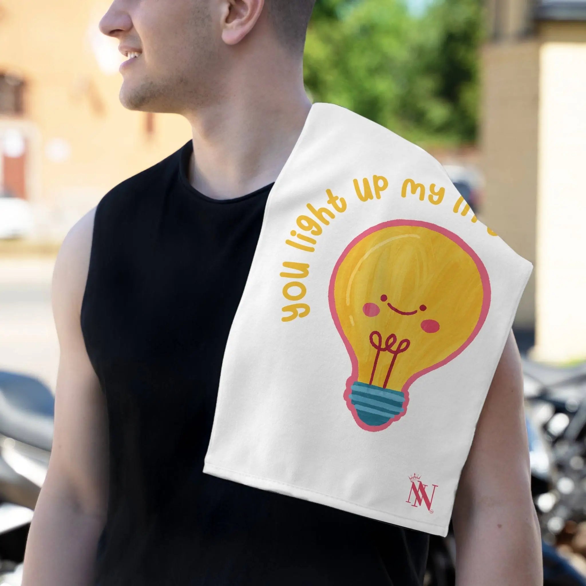 You Light Up My Life | Mix & Match Soft Fun-Flirty Lovers’ Towels