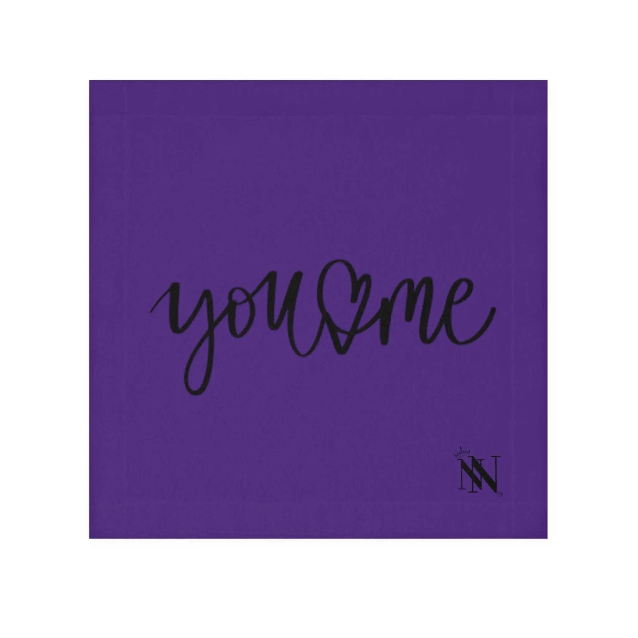 You Love Me Purple | Mix & Match Lils’ Fun-Flirty Lovers’ Towels
