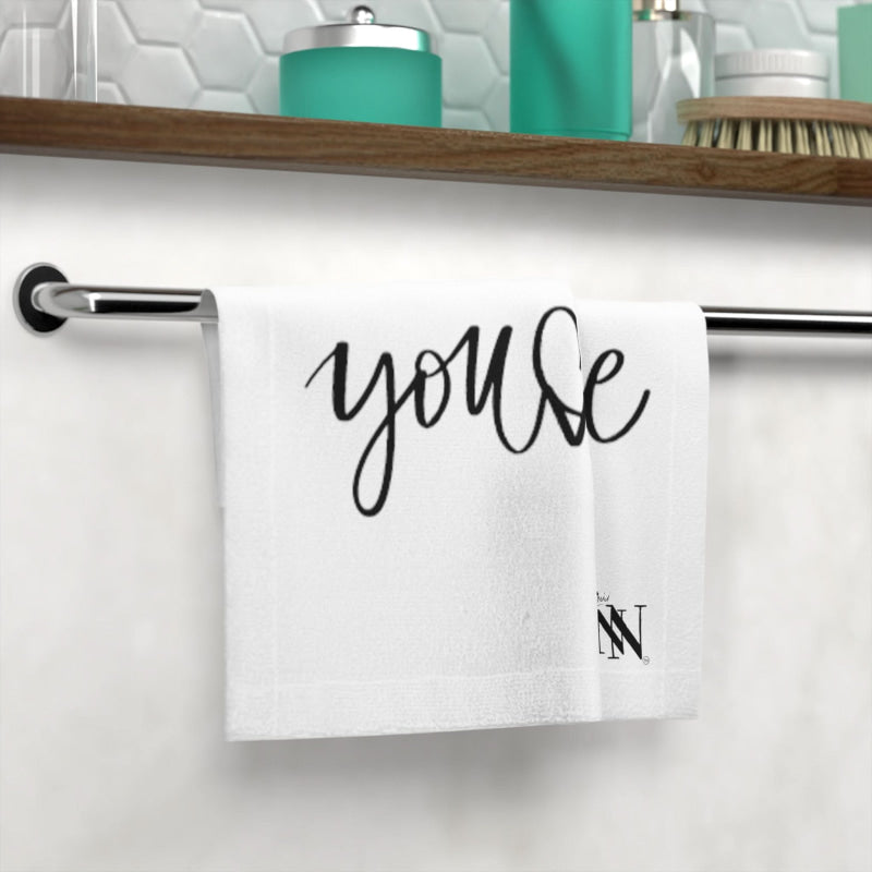 You Love Me White | Mix & Match Lils’ Fun-Flirty Lovers’ Towels