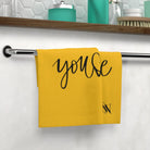 You Love Me Yellow | Mix & Match Lils’ Fun-Flirty Lovers’ Towels