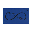 You + Me Infinity Blue | Mix & Match Original Fun-Flirty Lovers’ Towels